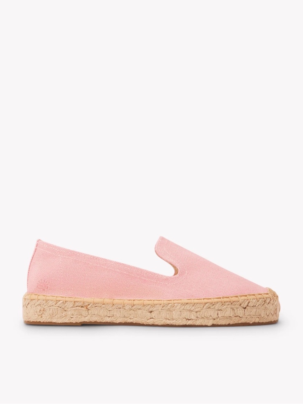 NEW Soludos Smoking Platform Espadrille Size 6 | Dusty Rose Pink